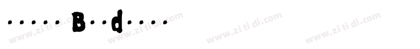 腾祥凌黑简 Bold字体转换